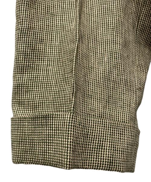 HAVERSACK（ハバーサック）HAVERSACK (ハバーサック) シンチバックリネンパンツ ベージュ サイズ:Mの古着・服飾アイテム