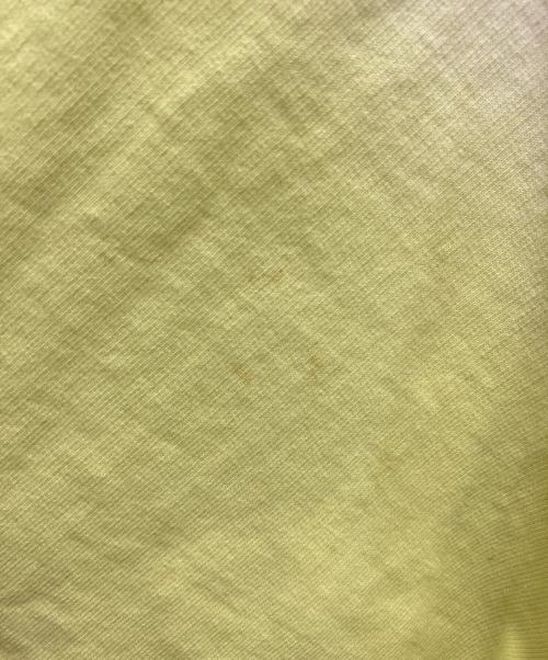 FIRST ROW（ファーストロウ）FIRST ROW (ファーストロウ) クロップドプリントTシャツ イエロー サイズ:Mの古着・服飾アイテム