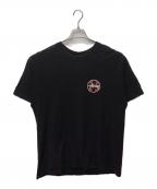 stussyステューシー）の古着「Cross Dot Tシャツ（クロスドット）」｜ブラック
