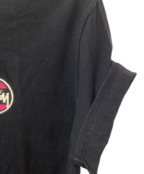 stussy（ステューシー）stussy (ステューシー) Cross Dot Tシャツ（クロスドット） ブラック サイズ:Lの古着・服飾アイテム