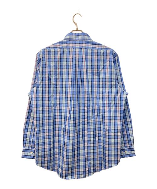 BROOKS BROTHERS（ブルックスブラザーズ）BROOKS BROTHERS (ブルックスブラザーズ) REGENT チェックBDシャツ ブルー サイズ:Lの古着・服飾アイテム