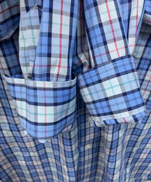 BROOKS BROTHERS（ブルックスブラザーズ）BROOKS BROTHERS (ブルックスブラザーズ) REGENT チェックBDシャツ ブルー サイズ:Lの古着・服飾アイテム