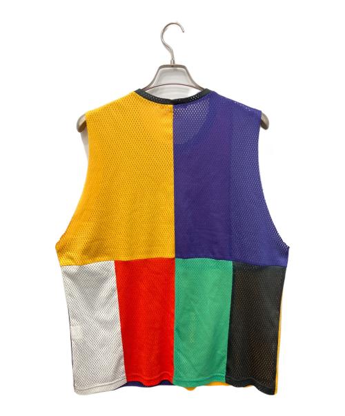 Gosha Rubchinskiy（ゴーシャラブチンスキー）Gosha Rubchinskiy (ゴーシャラブチンスキー) メッシュノースリーブカットソー マルチカラー サイズ:Lの古着・服飾アイテム