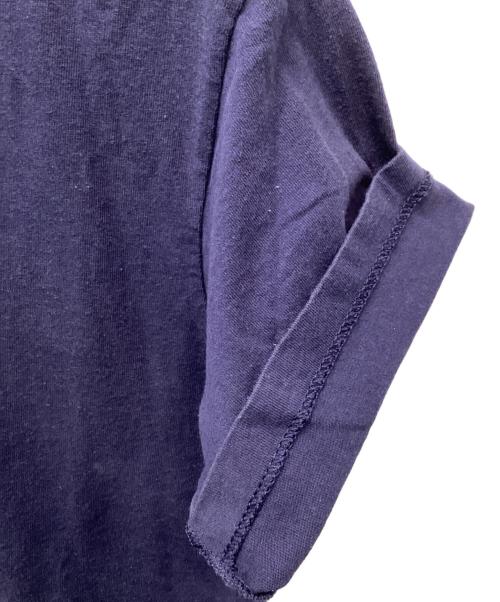 adidas（アディダス）adidas (アディダス) 90's ロゴプリントTシャツ ネイビー サイズ:Mの古着・服飾アイテム
