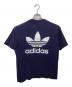 adidas (アディダス) 90's ロゴプリントTシャツ ネイビー サイズ:M：7000円