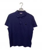 MONCLERモンクレール）の古着「MAGLIA POLO MANICA CORTA / ポロシャツ」｜ネイビー