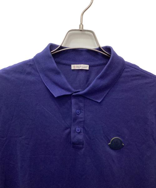 MONCLER（モンクレール）MONCLER (モンクレール) MAGLIA POLO MANICA CORTA / ポロシャツ ネイビー サイズ:XLの古着・服飾アイテム