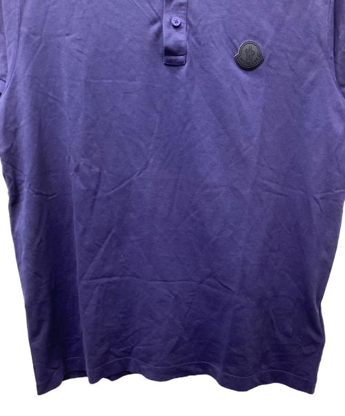 MONCLER（モンクレール）MONCLER (モンクレール) MAGLIA POLO MANICA CORTA / ポロシャツ ネイビー サイズ:XLの古着・服飾アイテム