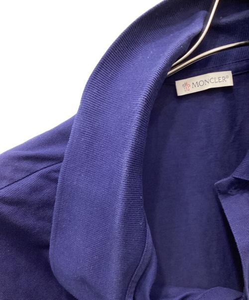 MONCLER（モンクレール）MONCLER (モンクレール) MAGLIA POLO MANICA CORTA / ポロシャツ ネイビー サイズ:XLの古着・服飾アイテム