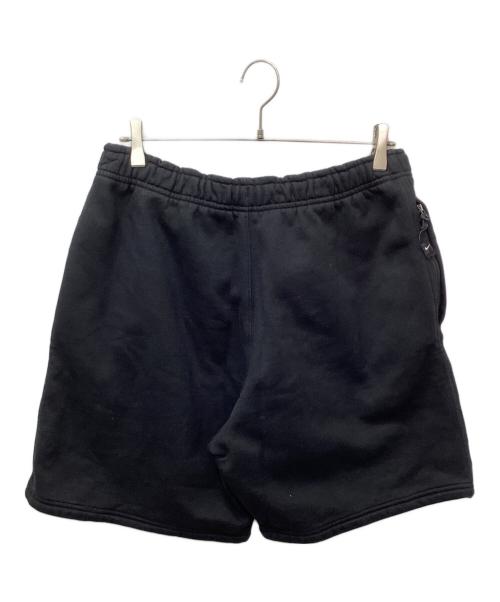 NIKE（ナイキ）NIKE (ナイキ) スウェットハーフパンツ ブラック サイズ:Lの古着・服飾アイテム