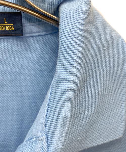 POLO RALPH LAUREN（ポロ・ラルフローレン）POLO RALPH LAUREN (ポロ・ラルフローレン) ビッグポニーポロシャツ ブルー サイズ:Lの古着・服飾アイテム