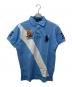 POLO RALPH LAUREN（ポロ・ラルフローレン）の古着「ビッグポニーポロシャツ」｜ブルー