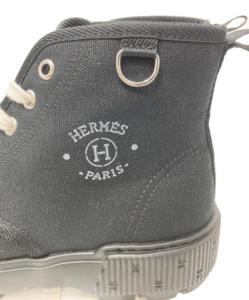 HERMES（エルメス）HERMES (エルメス) イティネレール ショートブーツ ブラック サイズ:36.5の古着・服飾アイテム