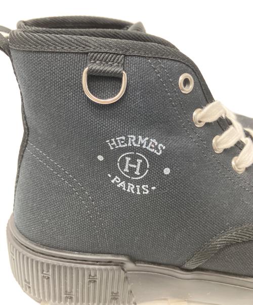 HERMES（エルメス）HERMES (エルメス) イティネレール ショートブーツ ブラック サイズ:36.5の古着・服飾アイテム