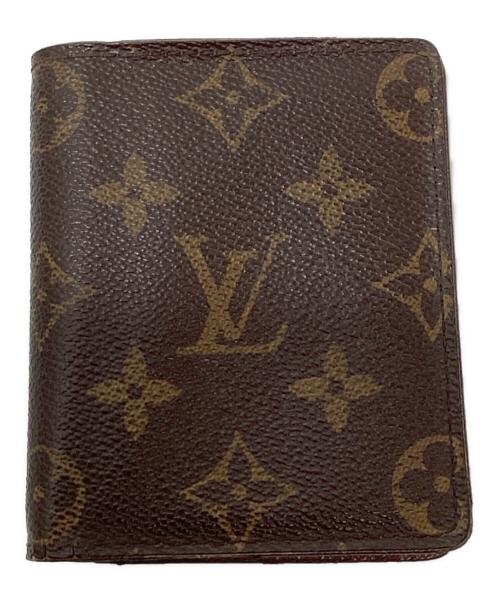 LOUIS VUITTON（ルイ ヴィトン）LOUIS VUITTON (ルイ ヴィトン) 2つ折り財布 ブラウンの古着・服飾アイテム