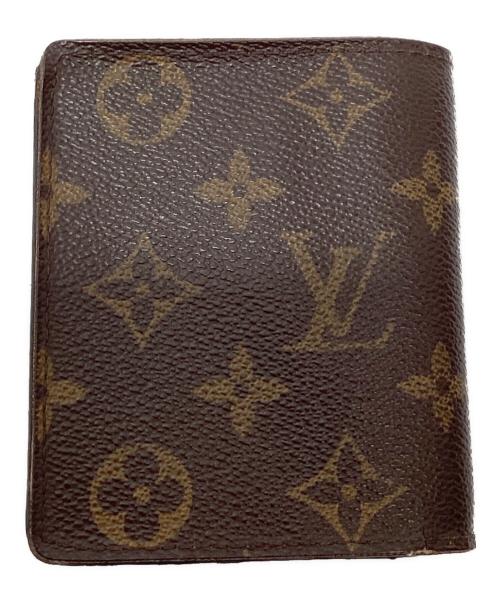 LOUIS VUITTON（ルイ ヴィトン）LOUIS VUITTON (ルイ ヴィトン) 2つ折り財布 ブラウンの古着・服飾アイテム