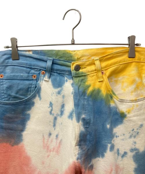 LEVI'S PReMIUM（リーバイス プレミアム）LEVI'S PReMIUM (リーバイス プレミアム) 501タイダイデニムパンツ マルチカラー サイズ:Ｗ31×L32の古着・服飾アイテム