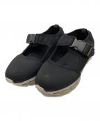 TOMO & COトモアンドシーオー）の古着「T CAP SANDAL（ティーキャップサンダル）」｜ブラック