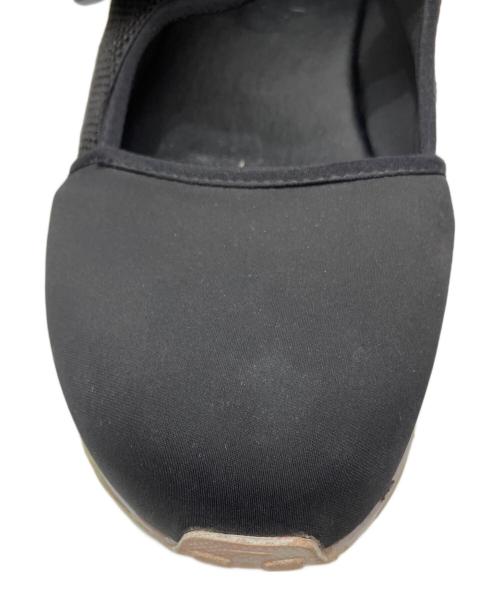 TOMO & CO（トモアンドシーオー）TOMO & CO (トモアンドシーオー) T CAP SANDAL（ティーキャップサンダル） ブラック サイズ:24cmの古着・服飾アイテム