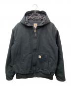 CarHarttカーハート）の古着「WASHED DUCK INSULATED ACTIVE JACKET」｜ブラック