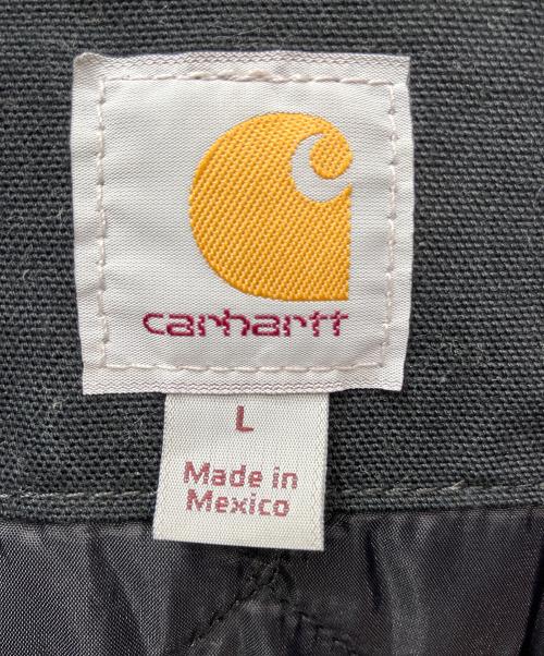 CarHartt（カーハート）CarHartt (カーハート) WASHED DUCK INSULATED ACTIVE JACKET ブラック サイズ:Lの古着・服飾アイテム