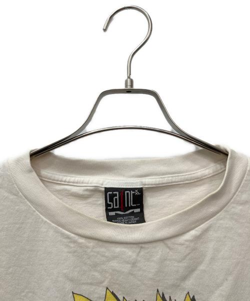 SAINT MICHAEL（セントマイケル）SAINT MICHAEL (セントマイケル) SS TEE / TIME IS ETRNL ホワイト サイズ:XXLの古着・服飾アイテム