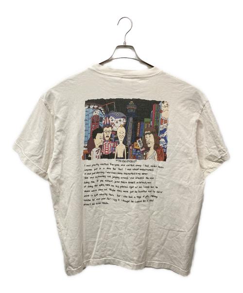 SAINT MICHAEL（セントマイケル）SAINT MICHAEL (セントマイケル) SS TEE / TIME IS ETRNL ホワイト サイズ:XXLの古着・服飾アイテム