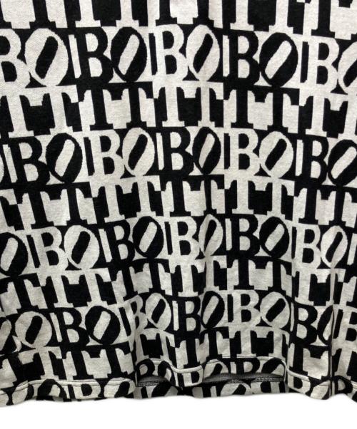 BoTT（ボット）BoTT (ボット) Square Logo S/SL Jacquard Polo ブラック サイズ:XLの古着・服飾アイテム