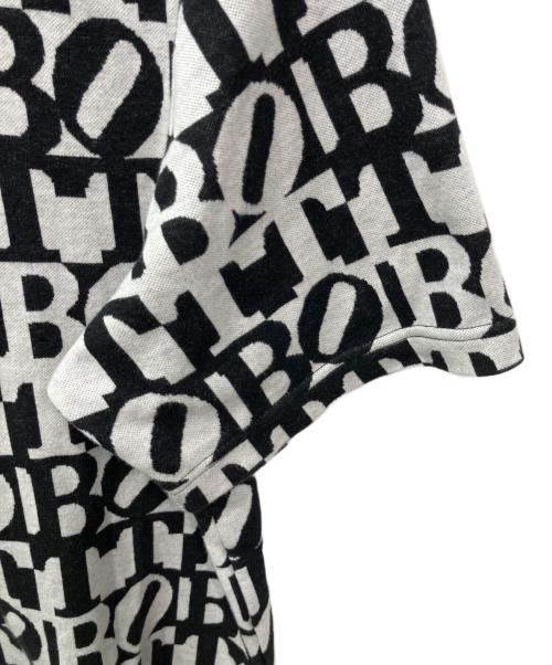 BoTT（ボット）BoTT (ボット) Square Logo S/SL Jacquard Polo ブラック サイズ:XLの古着・服飾アイテム