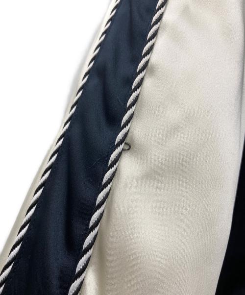 OFFWHITE（オフホワイト）OFFWHITE (オフホワイト) Reversible Souvenir Jacket/リバーシブルスーベニアジャケット ネイビー×アイボリー サイズ:Lの古着・服飾アイテム