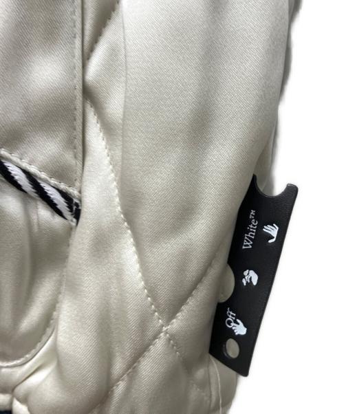 OFFWHITE（オフホワイト）OFFWHITE (オフホワイト) Reversible Souvenir Jacket/リバーシブルスーベニアジャケット ネイビー×アイボリー サイズ:Lの古着・服飾アイテム