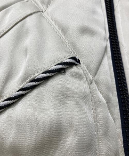 OFFWHITE（オフホワイト）OFFWHITE (オフホワイト) Reversible Souvenir Jacket/リバーシブルスーベニアジャケット ネイビー×アイボリー サイズ:Lの古着・服飾アイテム