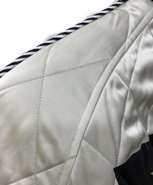 OFFWHITE（オフホワイト）OFFWHITE (オフホワイト) Reversible Souvenir Jacket/リバーシブルスーベニアジャケット ネイビー×アイボリー サイズ:Lの古着・服飾アイテム