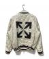 中古・古着 OFFWHITE (オフホワイト) Reversible Souvenir Jacket/リバーシブルスーベニアジャケット ネイビー×アイボリー サイズ:L：30000円
