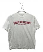 TRUE RELIGIONトゥルー レリジョン）の古着「半袖Tシャツ」｜ホワイト