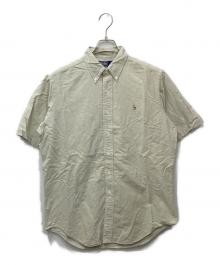 POLO RALPH LAUREN（ポロ・ラルフローレン）の古着「ボタンダウンシャツ」｜ベージュ