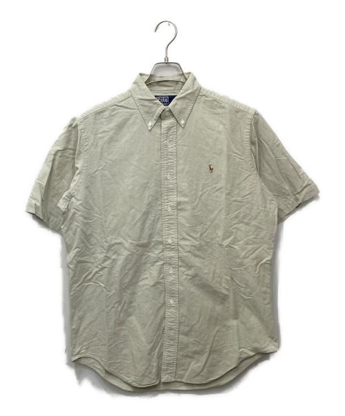 POLO RALPH LAUREN（ポロ・ラルフローレン）POLO RALPH LAUREN (ポロ・ラルフローレン) ボタンダウンシャツ ベージュ サイズ:Lの古着・服飾アイテム