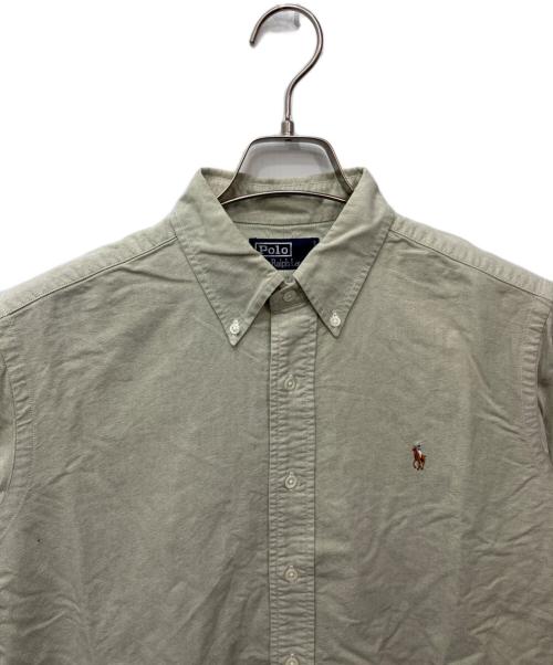 POLO RALPH LAUREN（ポロ・ラルフローレン）POLO RALPH LAUREN (ポロ・ラルフローレン) ボタンダウンシャツ ベージュ サイズ:Lの古着・服飾アイテム