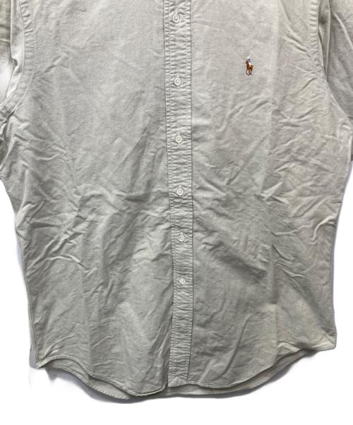 POLO RALPH LAUREN（ポロ・ラルフローレン）POLO RALPH LAUREN (ポロ・ラルフローレン) ボタンダウンシャツ ベージュ サイズ:Lの古着・服飾アイテム