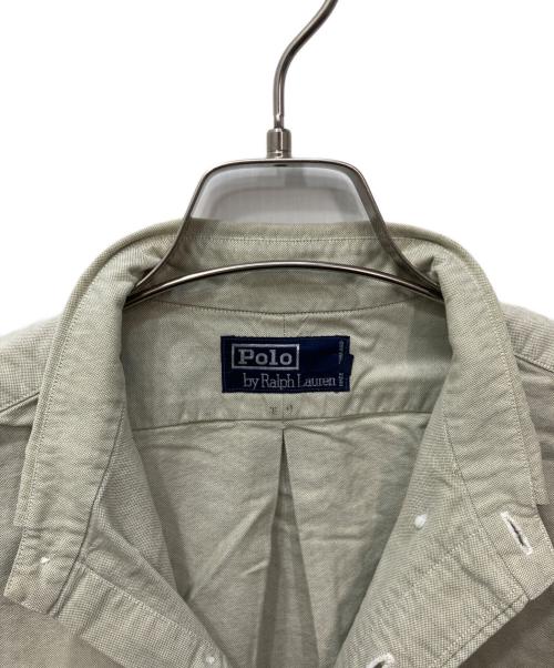 POLO RALPH LAUREN（ポロ・ラルフローレン）POLO RALPH LAUREN (ポロ・ラルフローレン) ボタンダウンシャツ ベージュ サイズ:Lの古着・服飾アイテム