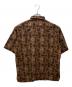 J.CREW (ジェイクルー) 総柄シャツ ブラウン サイズ:M：5000円