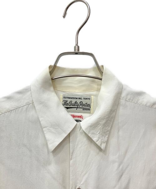 WACKO MARIA（ワコマリア）WACKO MARIA (ワコマリア) WOLF'S HEAD (ウルフズヘッド) HAWAIIAN SHIRT ホワイト サイズ:Sの古着・服飾アイテム