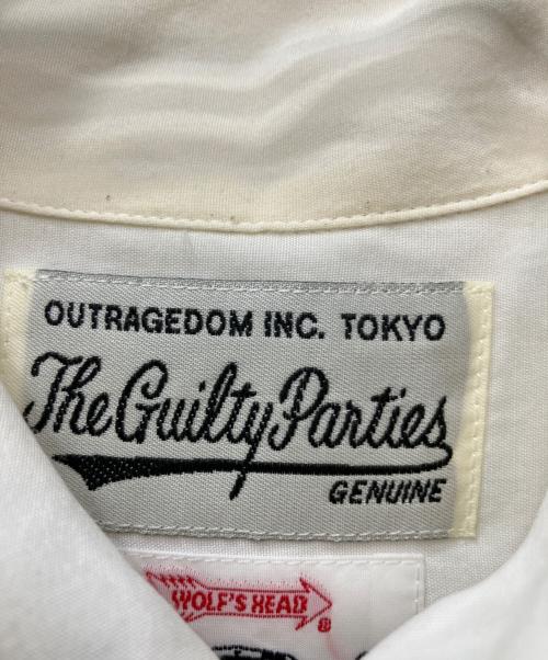 WACKO MARIA（ワコマリア）WACKO MARIA (ワコマリア) WOLF'S HEAD (ウルフズヘッド) HAWAIIAN SHIRT ホワイト サイズ:Sの古着・服飾アイテム