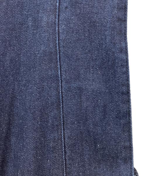 CLANE（クラネ）CLANE (クラネ) SQUARE SLEEVE DENIM ALL IN ONE INDIGO インディゴ サイズ:０の古着・服飾アイテム