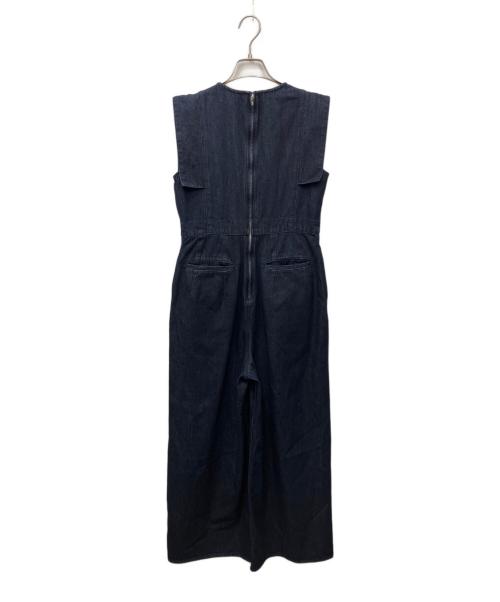 CLANE（クラネ）CLANE (クラネ) SQUARE SLEEVE DENIM ALL IN ONE INDIGO インディゴ サイズ:０の古着・服飾アイテム