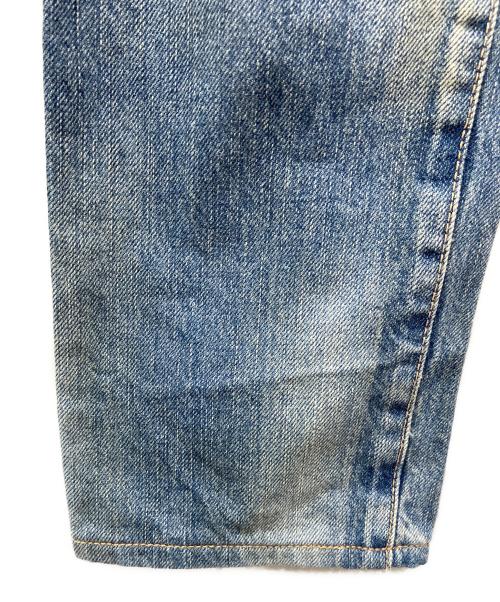 Hysteric Glamour（ヒステリックグラマー）Hysteric Glamour (ヒステリックグラマー) スタッズ＆クラッシュ＆リペア スリムテーパードデニム インディゴ サイズ:XXSの古着・服飾アイテム