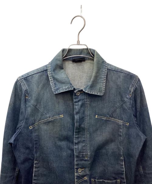 DIESEL（ディーゼル）DIESEL (ディーゼル) デニムジャケット インディゴ サイズ:Sの古着・服飾アイテム
