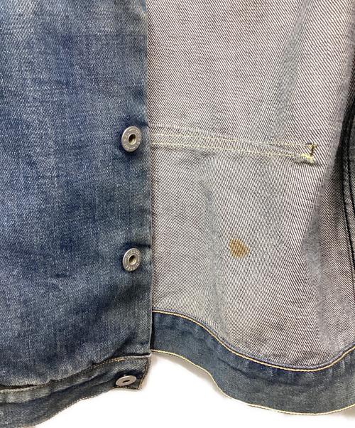 DIESEL（ディーゼル）DIESEL (ディーゼル) デニムジャケット インディゴ サイズ:Sの古着・服飾アイテム