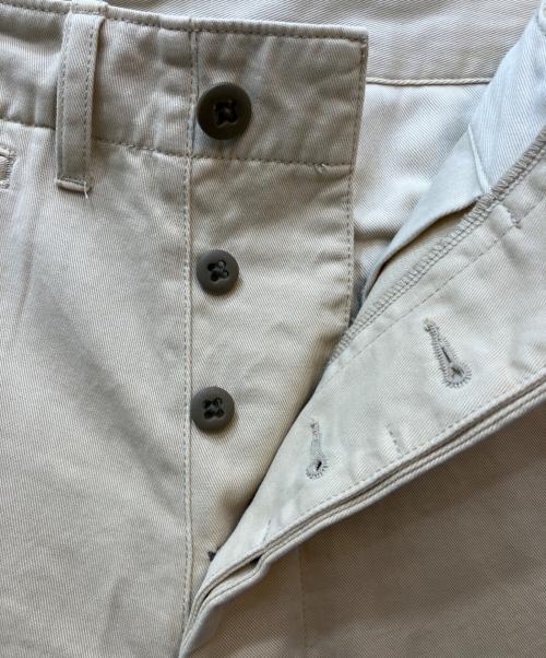 Spick and Span（スピック＆スパン）Spick and Span (スピック＆スパン) Higuchi×S チノワイドパンツ ベージュ サイズ:３４の古着・服飾アイテム