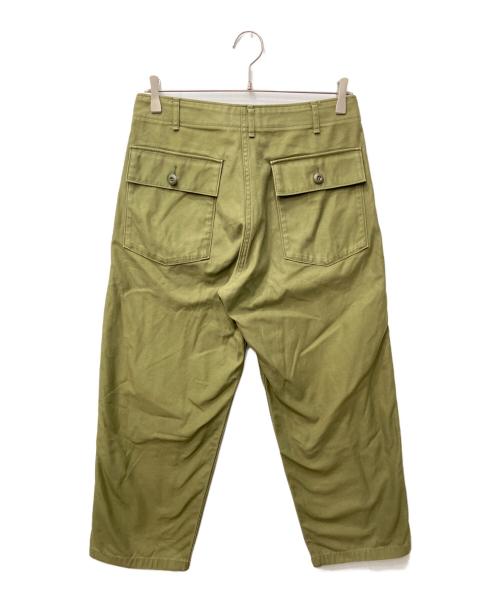 CIOTA（シオタ）CIOTA (シオタ) スビンコットンバックサテンベイカーパン カーキ サイズ:4の古着・服飾アイテム